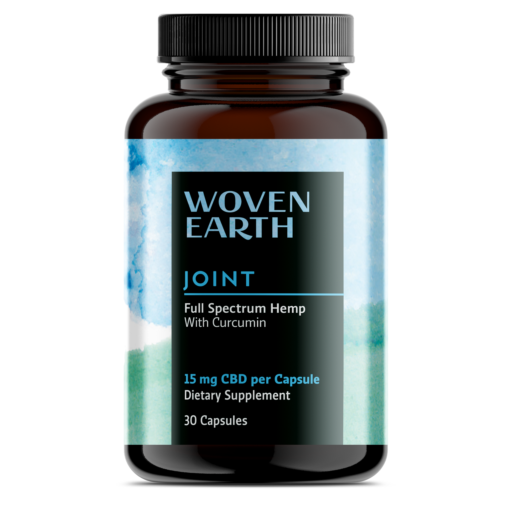 Woven Earth Full Spectrum CBD For Joint Pain softgels