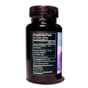 Full Spectrum Sleep CBD Softgels