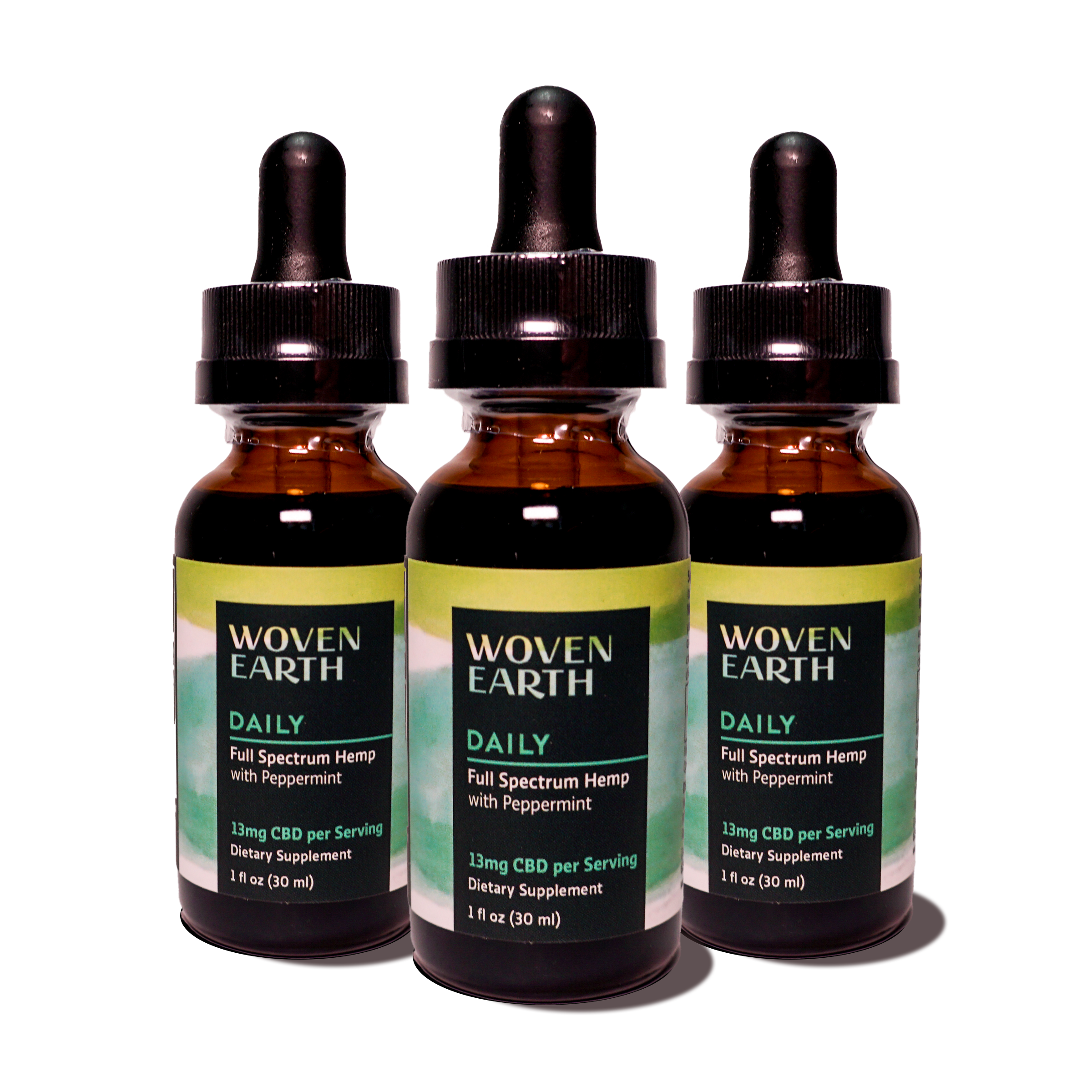 Daily Full Spectrum CBD Oil 3-Pack